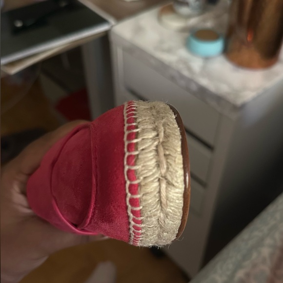 NWOT Tripp Espadrilles Rose Framboise - Picture 6 of 12